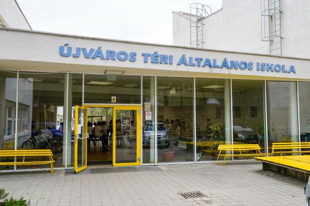 Az Újváros Téri Általános Iskola épülete.