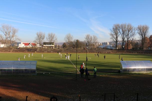 Ózd-Sajóvölgye és a Mezőkeresztes VSE mérközött meg a városi stadionban.